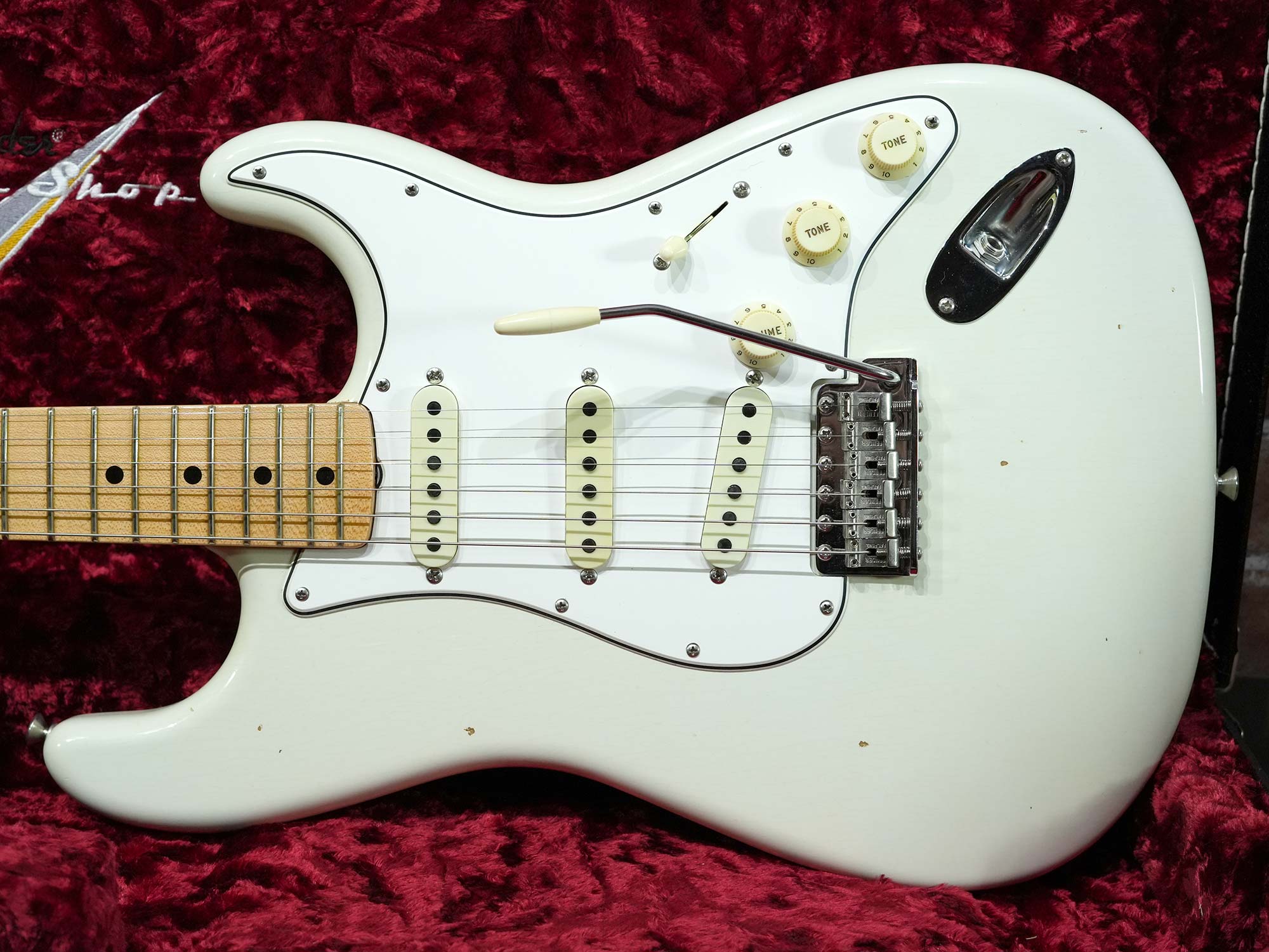 ◆ CustomElectr Relic OlympicWhiteStrato◆ Fender Custom Shop 2020 Time Machine Collection 1970